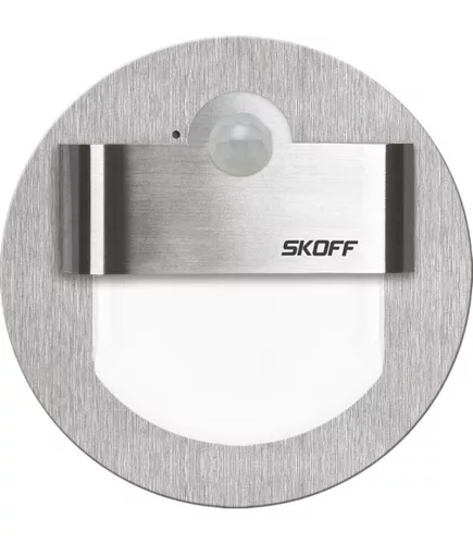 Skoff RUEDA LED PIR 120° MJ-RUE-K-B-1-ML-ML-01 Beépíthető lépcsőházi lámpa IP20