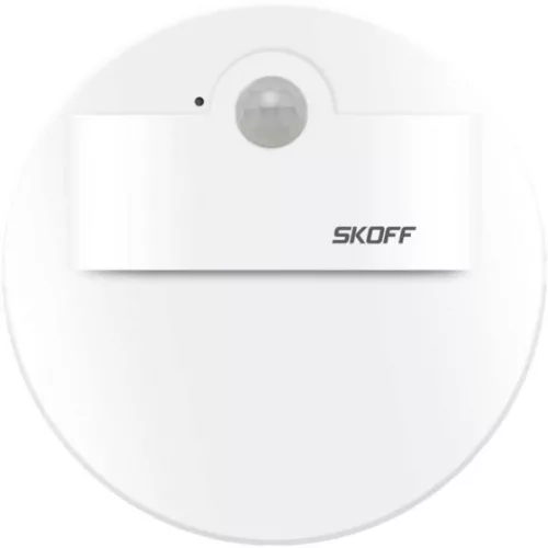 Skoff RUEDA SHORT LED PIR 120° MK-RUE-C-W-1-ML-ML-01 Beépíthető lépcsőházi lámpa 6500K IP20