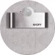 Skoff RUEDA SHORT LED PIR 120° MK-RUE-K-W-1-ML-ML-01 Beépíthető lépcsőházi lámpa 6500K IP20