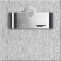  Skoff TANGO SHORT PIR 120º MK-TAN-K-B-1-ML-ML-01 Beépíthető lépcsőházi lámpa 1x1,0W/LED 12000K/BLUE IP20