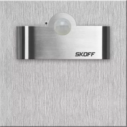 Skoff TANGO SHORT PIR 120º MK-TAN-K-W-1-ML-ML-01 Beépíthető lépcsőházi lámpa 1x1,0W/LED 6500K IP20
