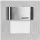 Skoff TANGO MINI ML-TMI-K-B-1-PL-00-01 Beépíthető lépcsőházi lámpa 1x0,4W/LED 12000K/BLUE IP20