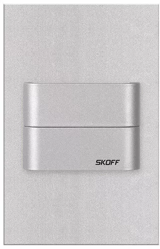 Skoff DUO TANGO SHORT MS-TDU-G-H-1-PL-00-01 Beépíthető lépcsőházi lámpa 1x1,6W/LED 3000K IP66