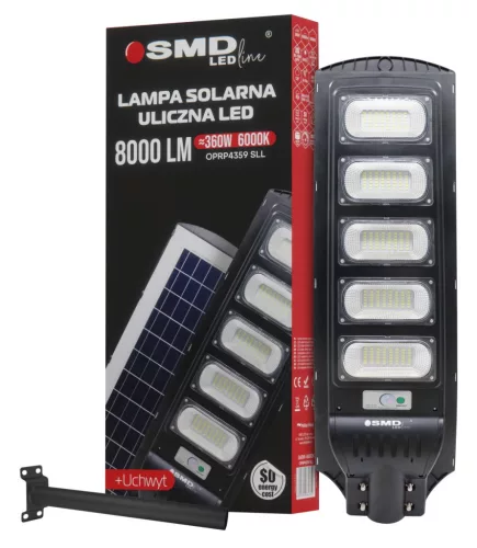 SMD LED SOLAR LED OPRP4359SLL Utcai lámpa 1x360W/LED 6000K 8000lm IP54