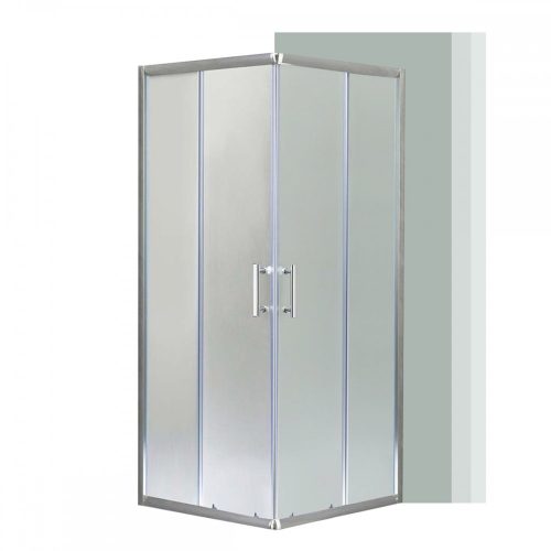 Spirit Matt 80x80 cm square shower cubicle, without shower tray