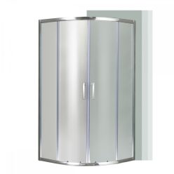   Spirit Matt 80x80 cm curved shower cubicle without shower tray