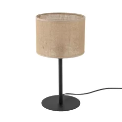   TK Lighting 5552 JUTA asztali lámpa szövet búrával 1×E27 IP20