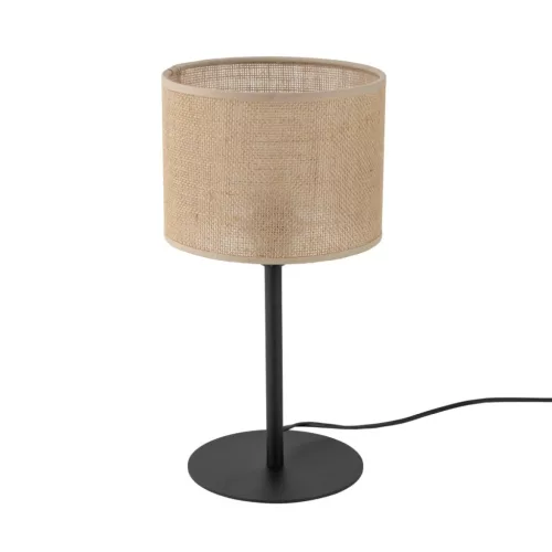 TK Lighting 5552 JUTA asztali lámpa szövet búrával 1×E27 IP20