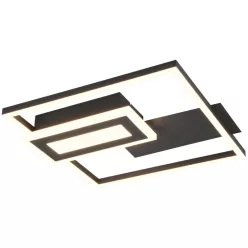   TRIO R67862132 SPIRO Modern LED Mennyezeti Lámpa Fekete LED IP20