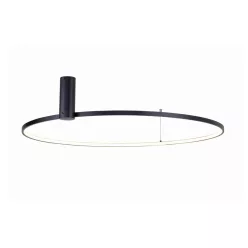   ZUMA LINE 89429-90BK HORIK Kerek Mennyezeti Lámpa Fekete LED IP20