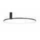 ZUMA LINE 89429-90BK HORIK Kerek Mennyezeti Lámpa Fekete LED IP20