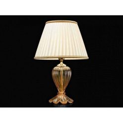   SYLCOM 1462-35-CP-D-CR-TOP1462-35 gold-white table lamp 1XE27 60W Ip20