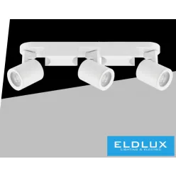   UNIVERSO Spot lámpatest 3xGU10 Max.35w IP20 350x70x108mm Fehér