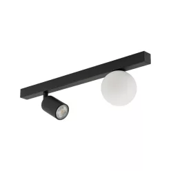   TK LIGHTING 10000 VOX Modern Mennyezeti Lámpa Fehér, Fekete G9, GU10 IP20
