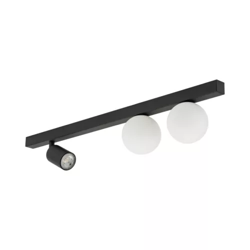TK LIGHTING 10001 VOX Loft Mennyezeti Lámpa Fehér, Fekete G9, GU10 IP20