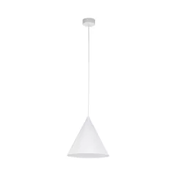   TK LIGHTING 10008 CONO Modern Függesztett Lámpa Fehér E27 IP20