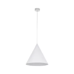   TK LIGHTING 10009 CONO Modern Függesztett Lámpa Fehér E27 IP20
