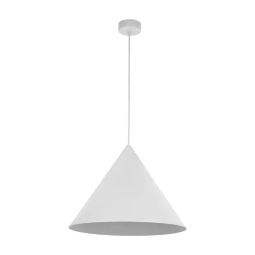 TK LIGHTING 10010 CONO Modern Függesztett Lámpa Fehér E27 IP20