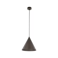   TK LIGHTING 10037 CONO Modern Függesztett Lámpa Barna E27 IP20