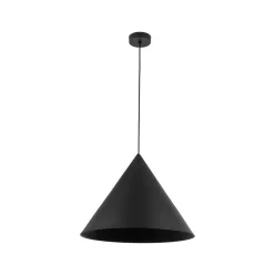  TK LIGHTING 10059 CONO Modern Függesztett Lámpa Fekete E27 IP20