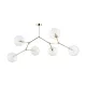 TK LIGHTING 10071 FAIRY Glamour Mennyezeti Lámpa Átlátszó, Arany G9 IP20