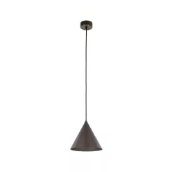   TK LIGHTING 10073 CONO Modern Függesztett Lámpa Barna E27 IP20