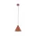 TK LIGHTING 10076 CONO Modern Függesztett Lámpa Téglavörös E27 IP20