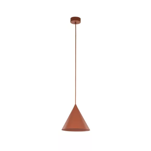 TK LIGHTING 10076 CONO Modern Függesztett Lámpa Téglavörös E27 IP20
