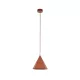 TK LIGHTING 10076 CONO Modern Függesztett Lámpa Téglavörös E27 IP20