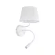 TK Lighting MAJA 10080 Fali lámpa 1x60W/E27+1x6W/G9 IP20