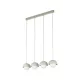 TK LIGHTING 10213 BONO Többágú Függesztett Lámpa Bézs, Fehér G9 IP20