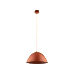   TK LIGHTING 10259 FARO Modern Függesztett Lámpa Téglavörös E27 IP20