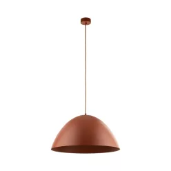   TK LIGHTING 10260 FARO Modern Függesztett Lámpa Téglavörös E27 IP20