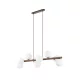 TK LIGHTING 10273 ESTERA Modern Függesztett Lámpa Fehér, Dió G9 IP20
