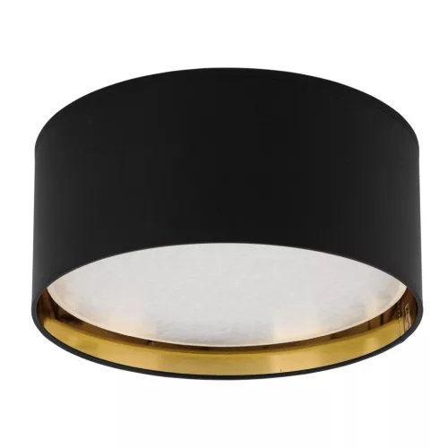 TK LIGHTING 3376 BILBAO Ernyős Mennyezeti Lámpa Fehér, Fekete, Arany E27 IP20