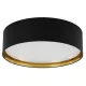 TK LIGHTING 3432 BILBAO Ernyős Mennyezeti Lámpa Fehér, Fekete, Arany E27 IP20