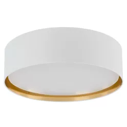   TK LIGHTING 3433 BILBAO Ernyős Mennyezeti Lámpa Fehér, Ezüst E27 IP20
