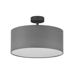   TK LIGHTING 4240 RONDO Ernyős Mennyezeti Lámpa Króm, Grafit E27 IP20