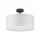 TK LIGHTING 4243 RONDO Ernyős Mennyezeti Lámpa Fehér, Króm E27 IP20