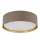 TK LIGHTING 4399 BILBAO Ernyős Mennyezeti Lámpa Bézs, Fehér, Arany E27 IP20