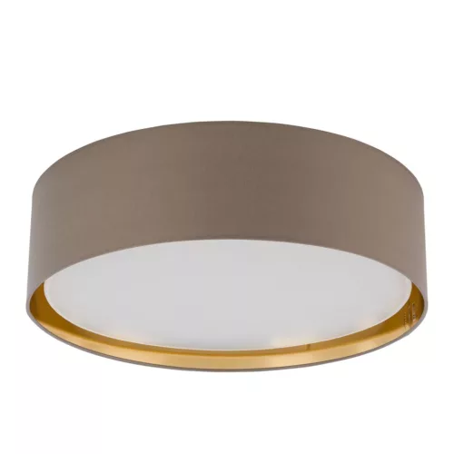 TK LIGHTING 4399 BILBAO Ernyős Mennyezeti Lámpa Bézs, Fehér, Arany E27 IP20