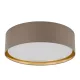 TK LIGHTING 4399 BILBAO Ernyős Mennyezeti Lámpa Bézs, Fehér, Arany E27 IP20