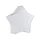 TK LIGHTING 4514 STAR Ernyős Mennyezeti Lámpa Fehér E27 IP20