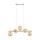 TK LIGHTING 4549 ESTERA Többágú Függesztett Lámpa Fehér, Fekete, Arany G9 IP20