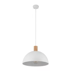   TK LIGHTING 4851 OSLO Modern Függesztett Lámpa Fehér E27 IP20