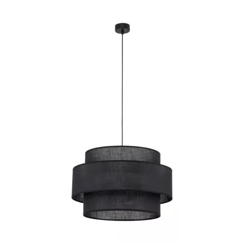 TK LIGHTING 5099 CALISTO Ernyős Függesztett Lámpa Fekete E27 IP20