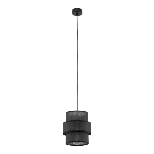 TK LIGHTING 5306 CALISTO Ernyős Függesztett Lámpa Fekete E27 IP20