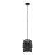 TK LIGHTING 5306 CALISTO Ernyős Függesztett Lámpa Fekete E27 IP20