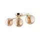 TK LIGHTING 5418 ESTERA Glamour Mennyezeti Lámpa Borostyán, Arany G9 IP20