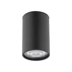   TK LIGHTING 5764 TOP Hengeres Mennyezeti Lámpa Fekete GU10 IP20
